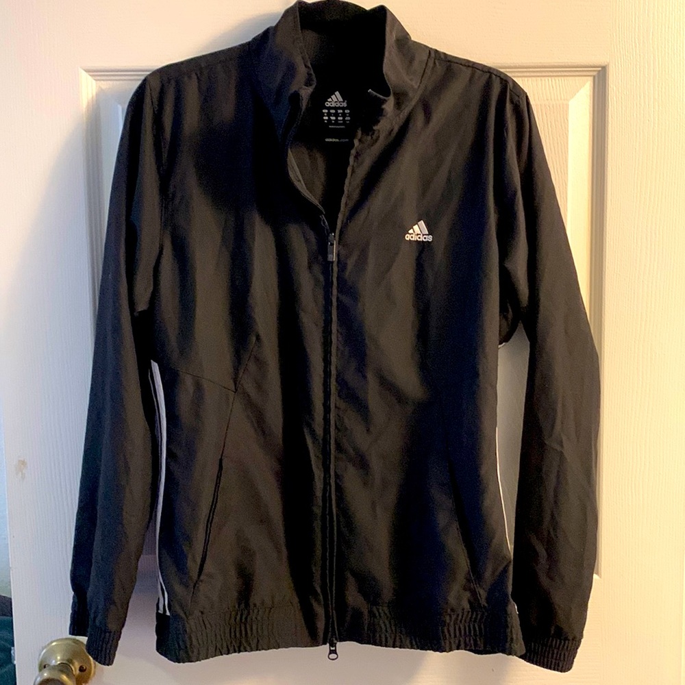 Adidas lightweight windbreaker track suit